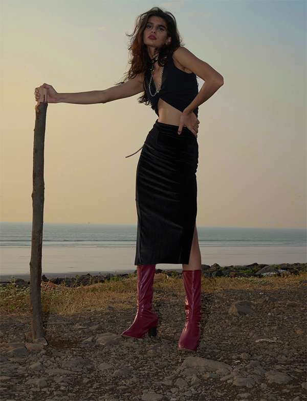 Prakriti Kakar in our "Cherry on the top"boot  swaps