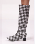 "Houndstooth" boot swaps