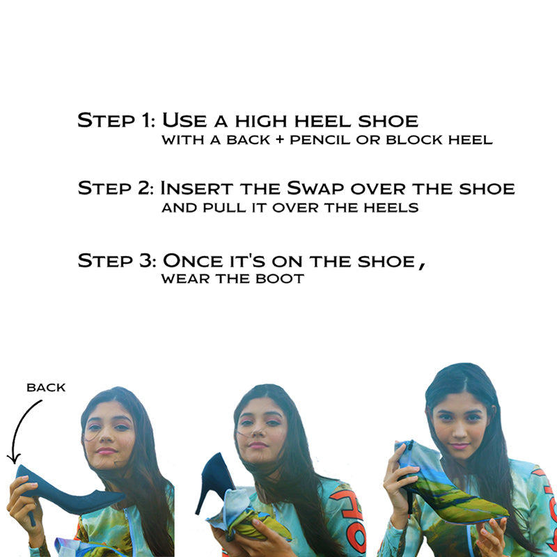Jacqueline fernandez in our "Green lantern" boot swaps