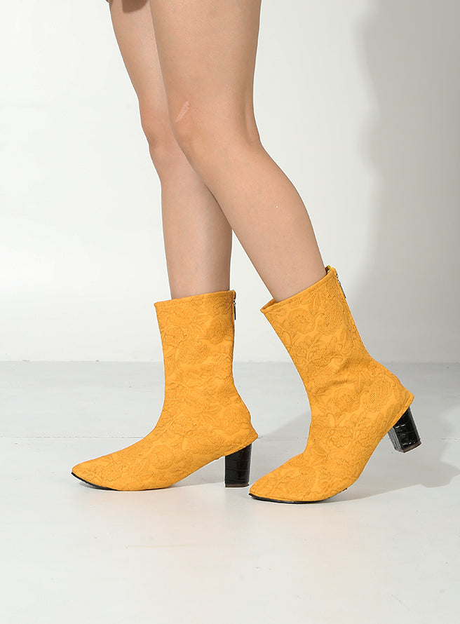 "Good energy only" ankle boot swaps