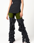 "Zombie " Black thigh high swaps
