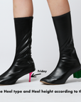 "Zombie" Maroon thigh high swaps