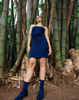 Bamboo fabric off shoulder dress