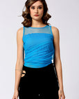 Net gathered top